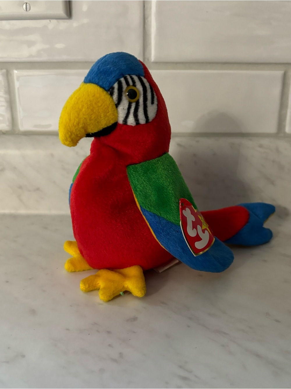 Jabber the Parrot Beanie Baby